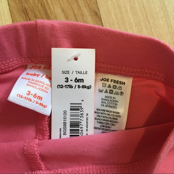 3 for 20$ New baby girl short legging - Picture 2 of 2